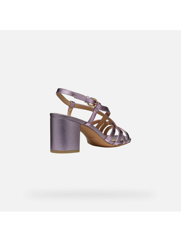 Geox Fialové dámske sandále Geox Virnilisa 65 S