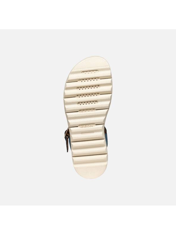 Geox Modré dámske sandále Geox Xand 2.1S