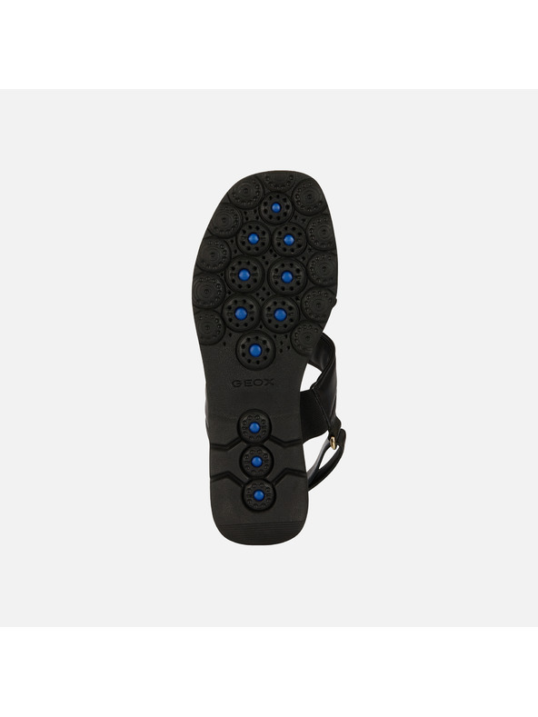 Geox Čierna dámska obuv na kline Geox Spherica EC6