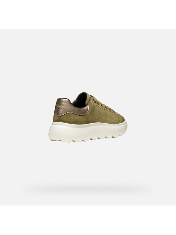 Geox Khaki dámske tenisky Geox Spherica EC4.1