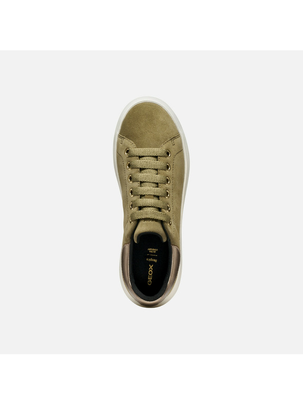 Geox Khaki dámske tenisky Geox Spherica EC4.1