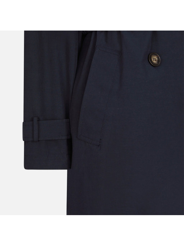 Geox Tmavomodrý dámsky trenčkot Geox Ilde