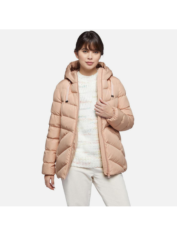 Geox Svetlo ružová dámska bunda Geox Anylla
