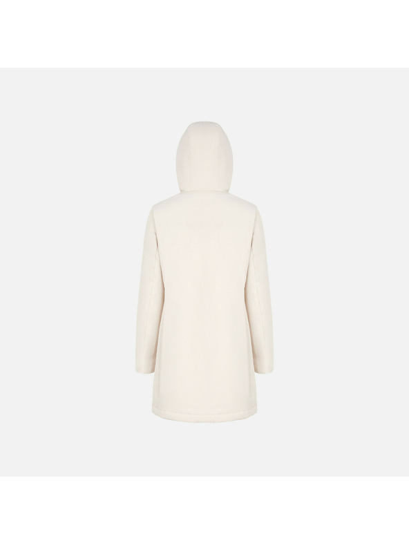 Geox Krémová dámska parka Geox Spherica