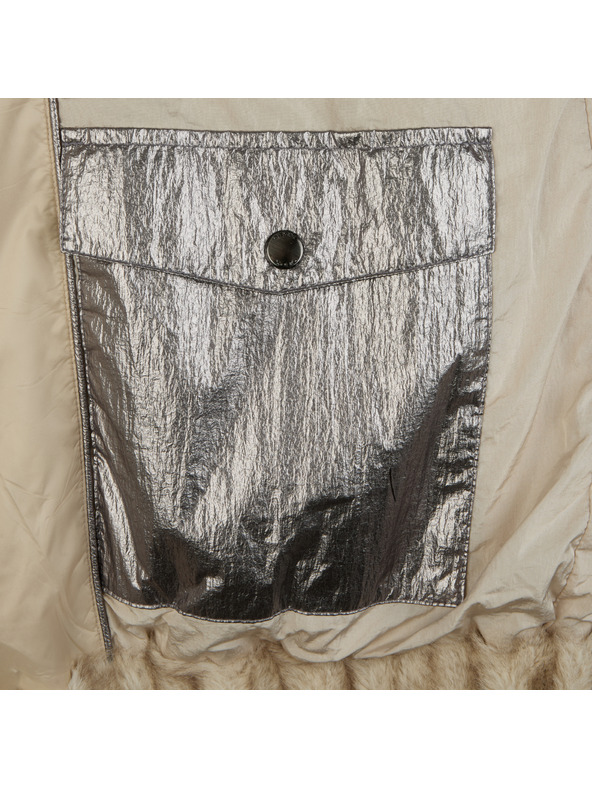 Geox Béžová dámska bunda Geox Spherica