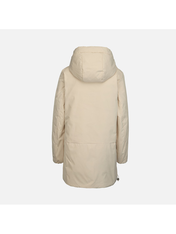 Geox Zelená dámska páperová bunda Geox Spherica