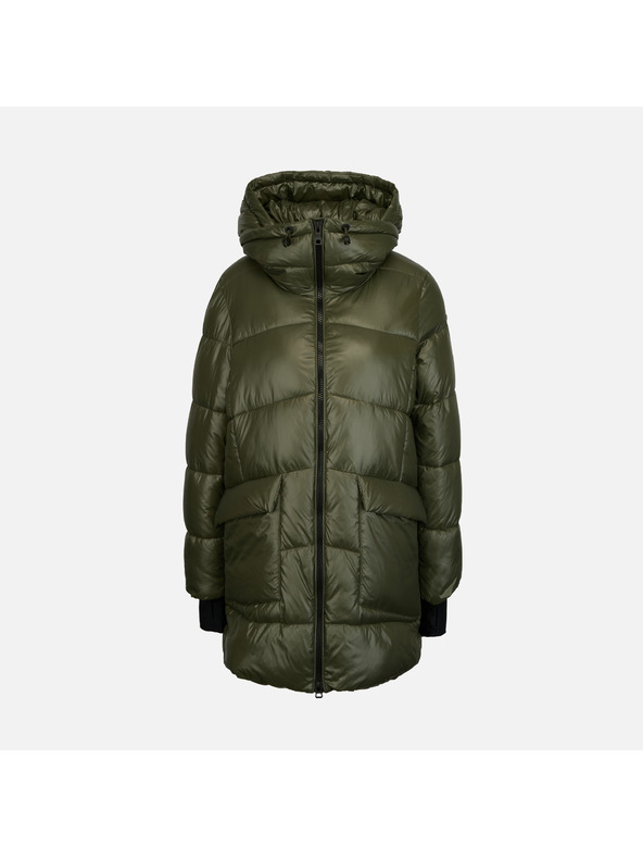 Geox Khaki dámska páperová bunda Geox Serilda
