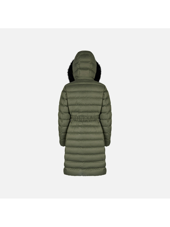 Geox Khaki dámska páperová bunda Geox Catria