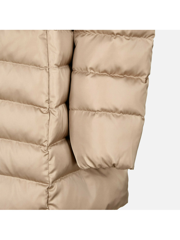 Geox Béžová dámska páperová bunda Geox Bettanie