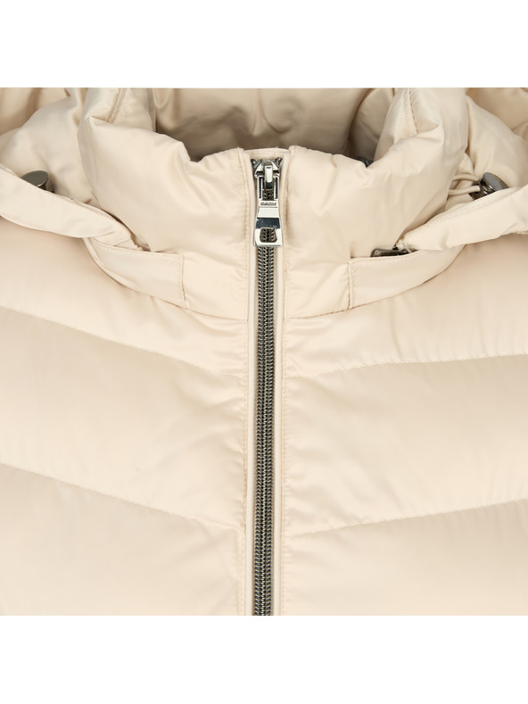 Geox Krémová dámska páperová bunda Geox Zosma