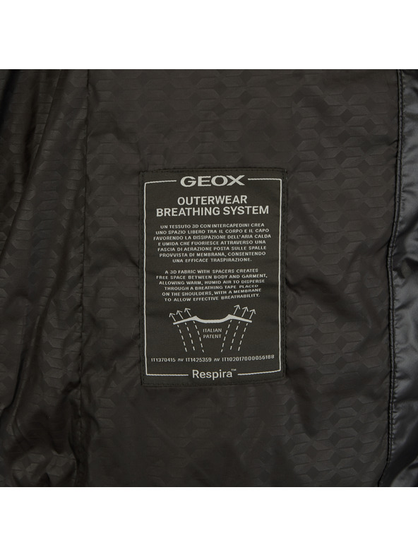 Geox Čierna dámska vesta Geox Bleyze