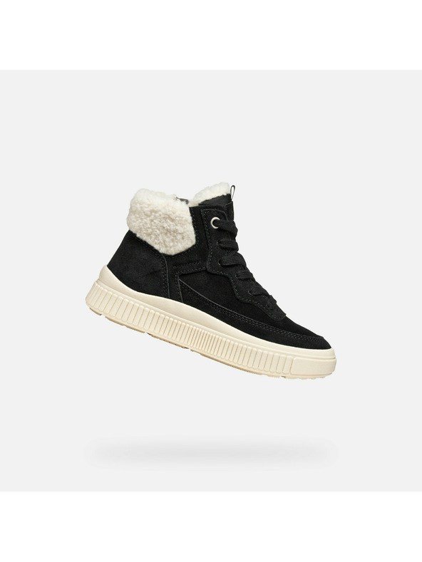 Geox Čierne dievčenské tenisky Geox Laquinny WPF