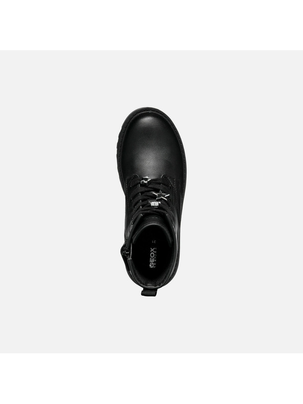 Geox Čierna dievčenská členkové topánky Geox Casey Girl