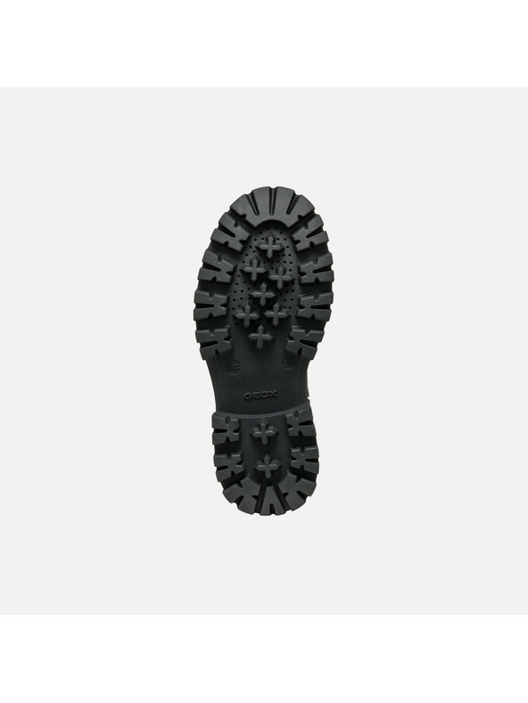 Geox Vínová dievčenská členkové topánky Geox Maquinnens Girl