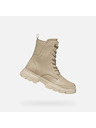 Geox Béžová dievčenská členkové topánky Geox Junette