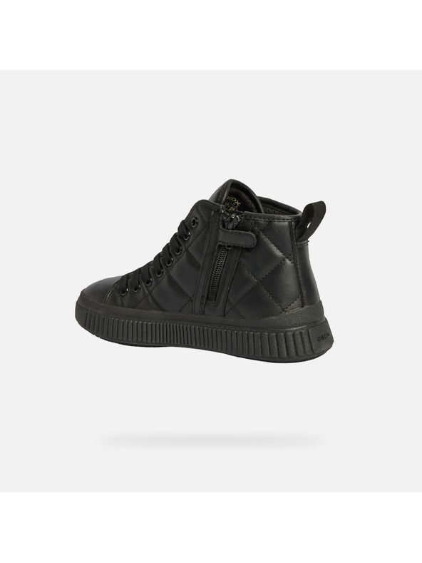 Geox Čierna dievčenská členkové topánky Geox Laquinny Girl