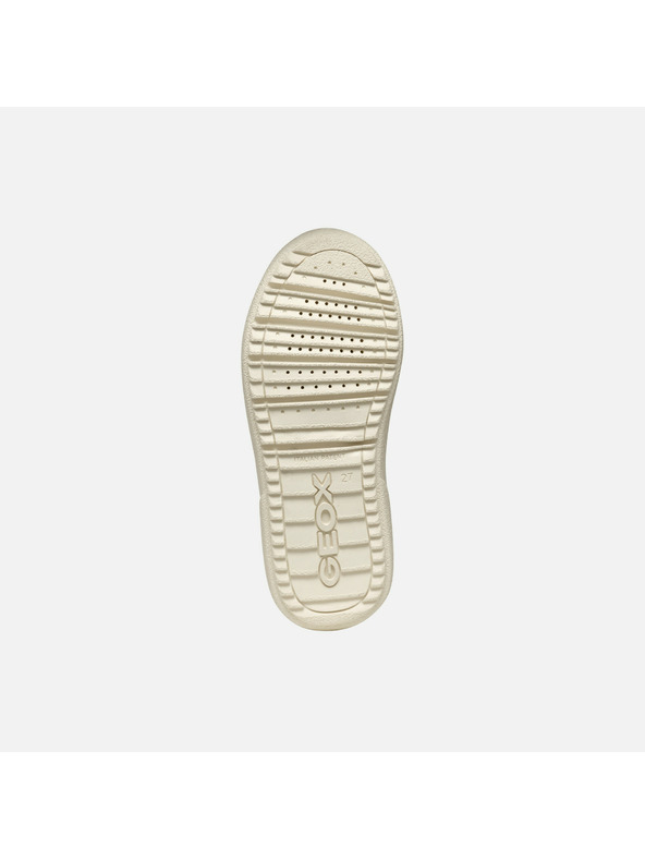 Geox Béžová dievčenská členková obuv Geox Theleven Girl B AB