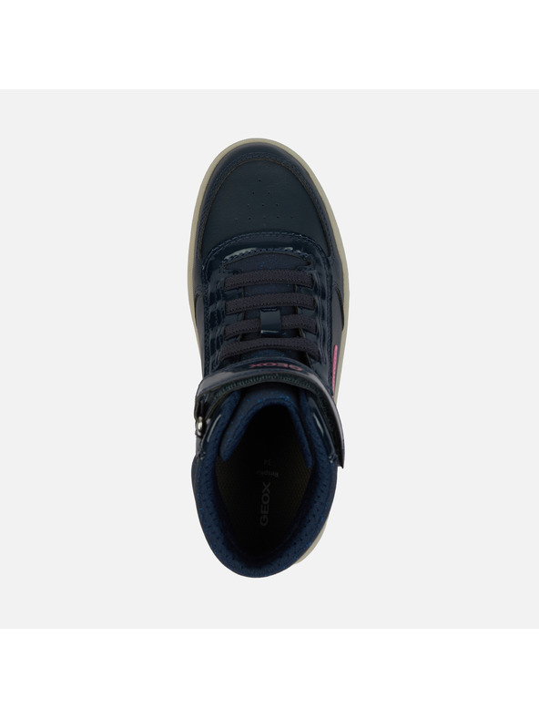 Geox Tmavemodrá dievčenská členková obuv Geox Maltin