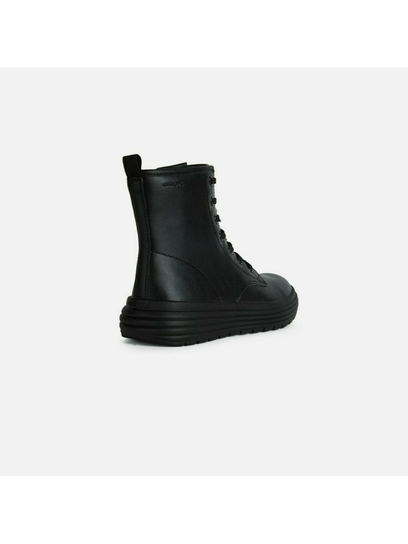 Geox Čierne dievčenské členkové topánky Geox Phaolae