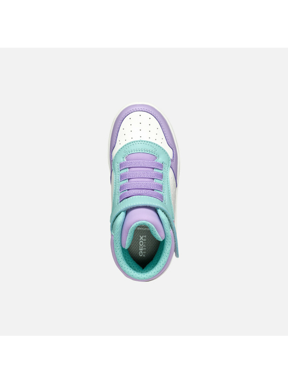 Geox Fialová dievčenská členková obuv Geox Washiba Girl