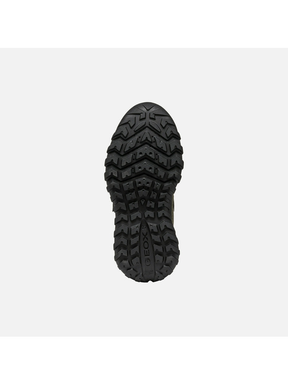 Geox Khaki detská členkova obuv Geox Simbyos ABX