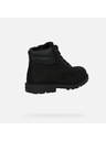 Geox Čierna chlapčenská členkové topánky Geox Shaylax