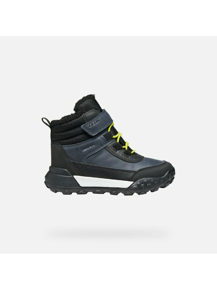 Geox Tmavemodrá chlapčenská členková obuv Geox Trekkyup ABX