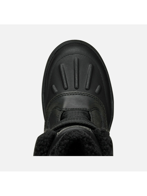 Geox Čierna chlapčenská zimná obuv Geox Bunshee PG A