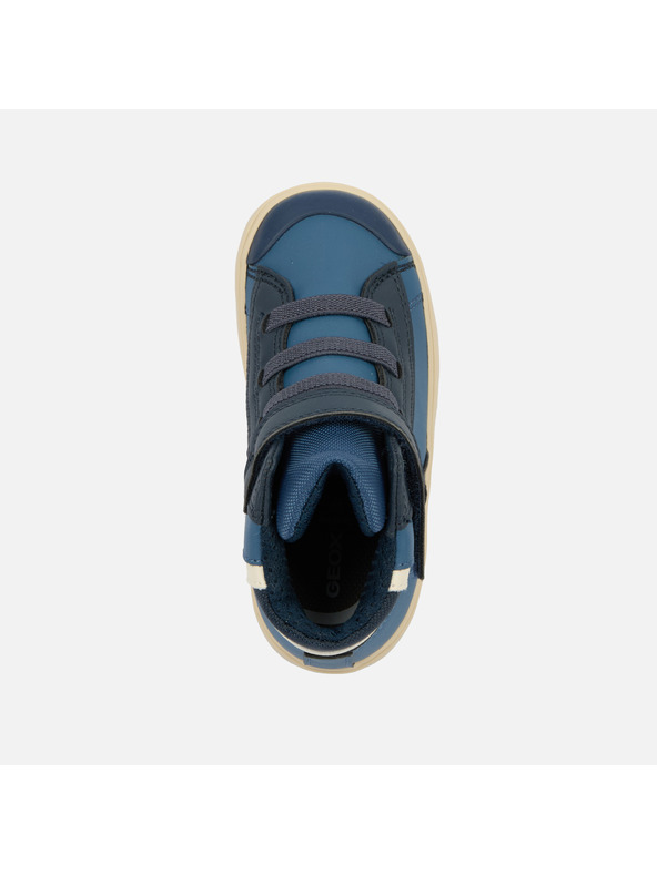 Geox Modrá chlapčenská členkové topánky Geox Gisli