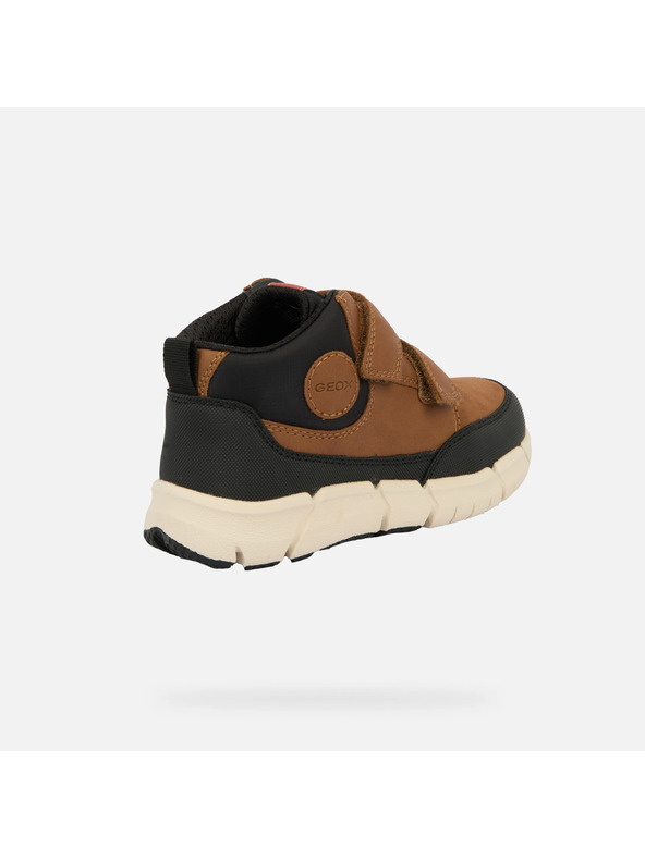 Geox Hnedá chlapčenská členkové topánky Geox Flexyper Boy