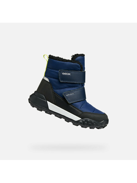 Geox Tmavemodrá chlapčenská členková obuv Geox Trekkyup ABX