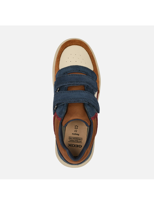 Geox Tmavo modré chlapčenské tenisky Geox Theleven Boy