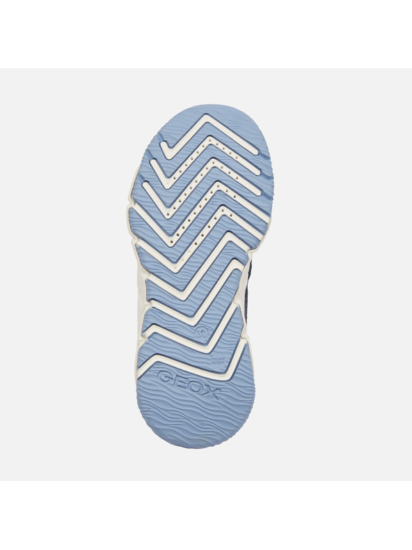 Geox Modré detské tenisky Geox Flexyper Pro Boy