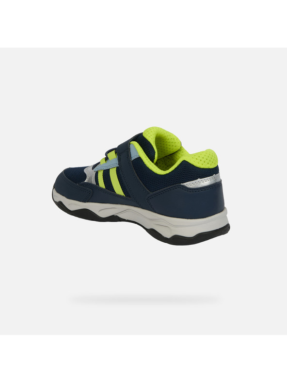 Geox Tmavo modré chlapčenské tenisky Geox Calco
