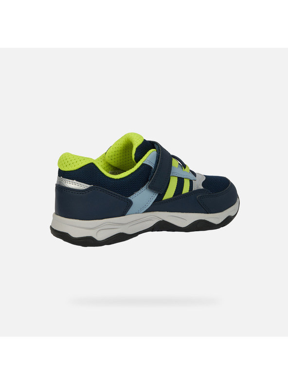 Geox Tmavo modré chlapčenské tenisky Geox Calco