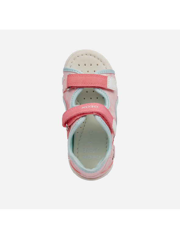 Geox Dievčenské sandále pre prvé kroky Geox Iupidoo Ružová