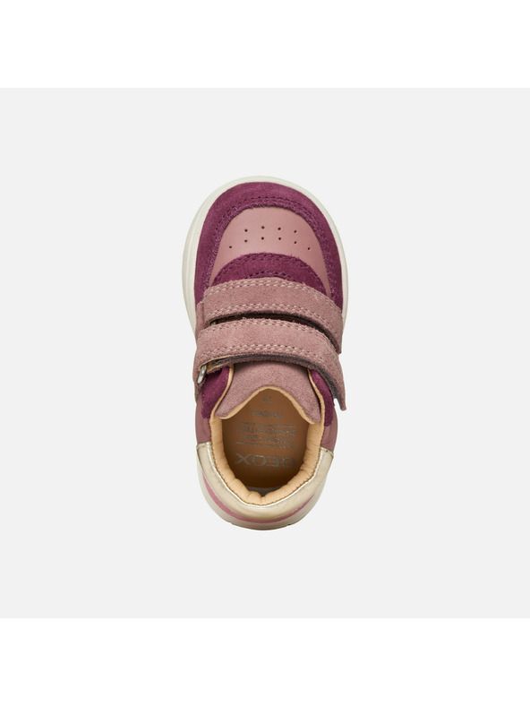 Geox Ružové dievčenské topánky pre prvé krôčky Geox Biglia