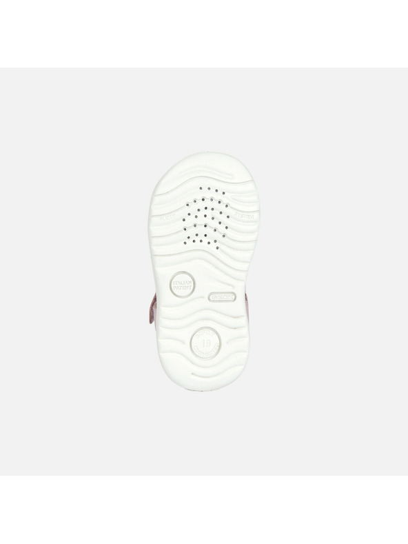 Geox Dievčenské prvé kroky Geox Macchia Pink