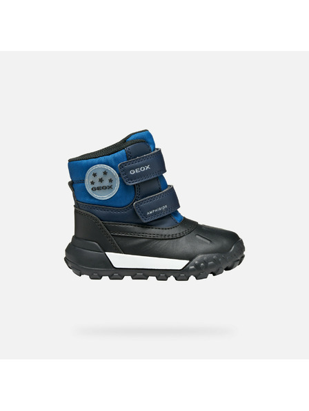 Geox Chlapci prvé kroky Geox Trekkyup ABX Tmavo modrá