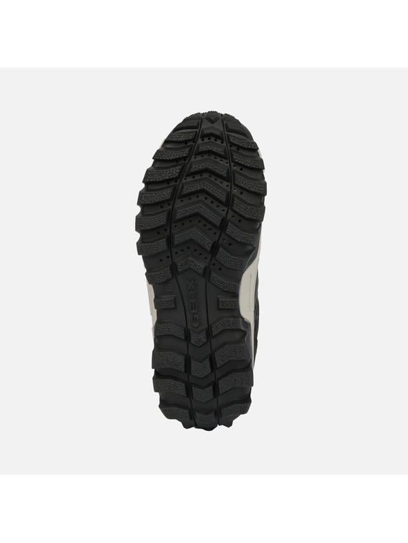 Geox Tmavo modré chlapčenské topánky pre prvé krôčky Geox Himalaya Boy B ABX