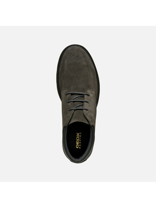 Geox Tmavo sivá pánska členkové topánky Geox Spherica EC1