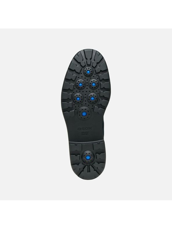 Geox Tmavo modrá pánska členkové topánky Geox Spherica EC7