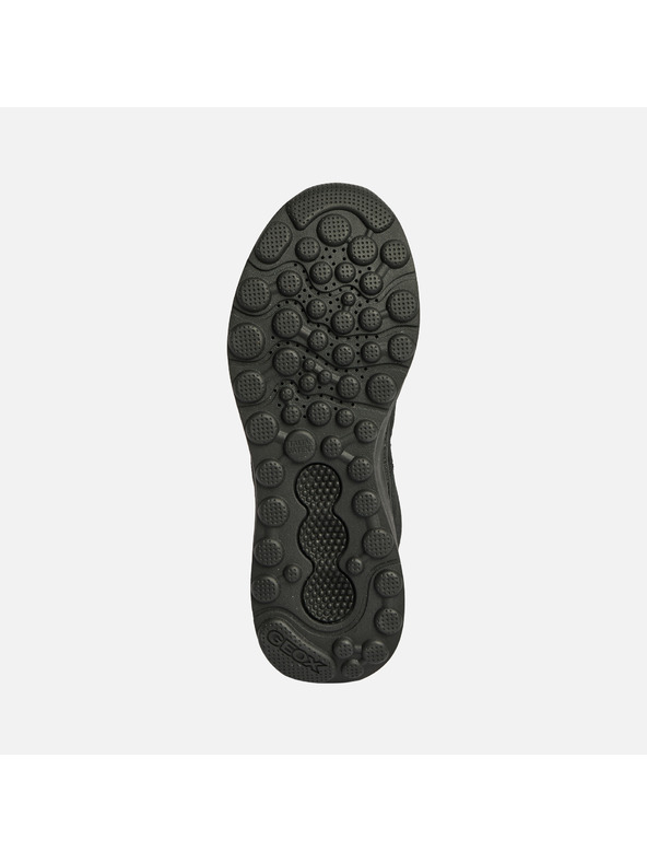 Geox Čierna pánska členkové topánky Geox Spherica Actif X1