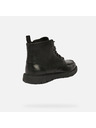 Geox Čierna pánska členkové topánky Geox Pove
