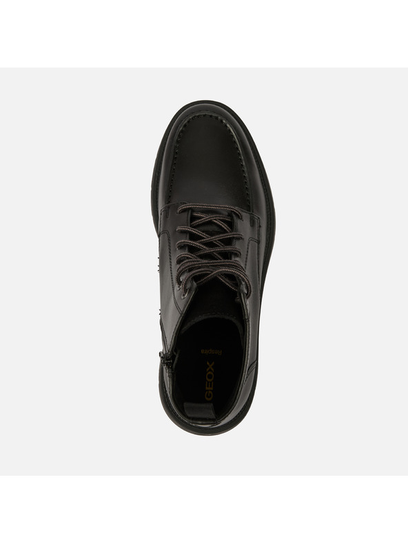 Geox Čierna pánska členkové topánky Geox Pove
