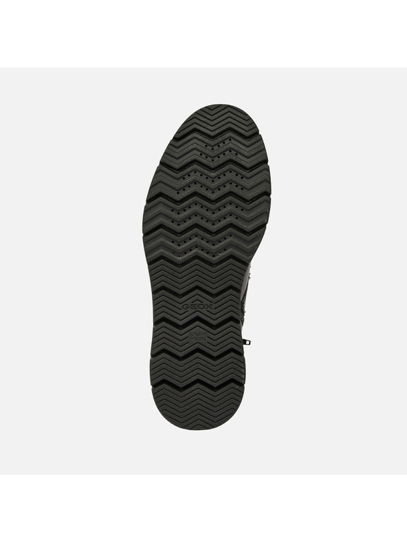 Geox Čierna pánska členkové topánky Geox Pove