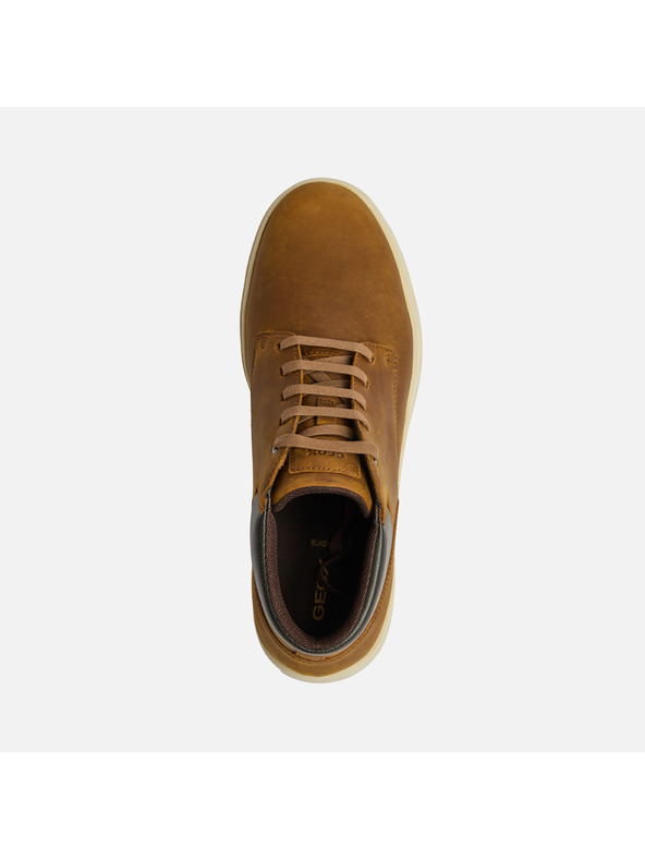 Geox Svetlo hnedá pánska členkové topánky Geox Baltmoore