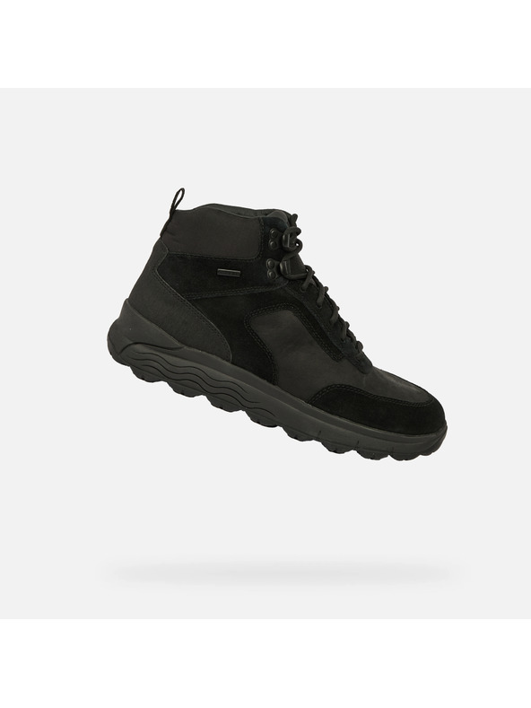 Geox Čierna pánska členková obuv Geox Spherica 4x4 B Abx
