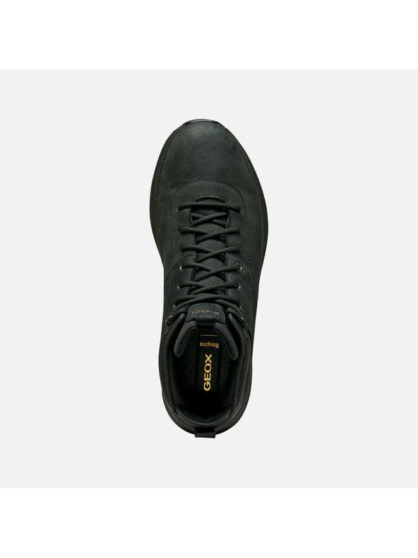 Geox Čierne pánske členkové topánky Geox Spherica Actif X2
