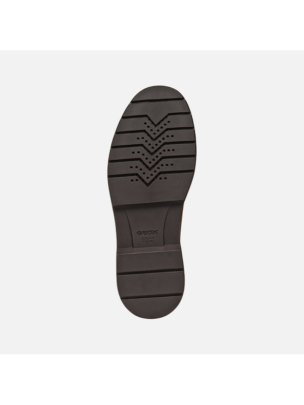 Geox Hnedé pánske členkové topánky Geox Calaita